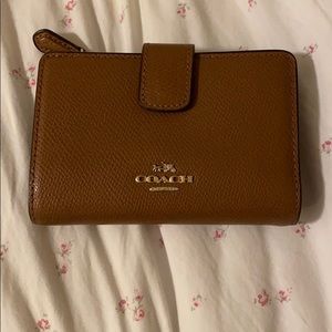 Coach leather wallet